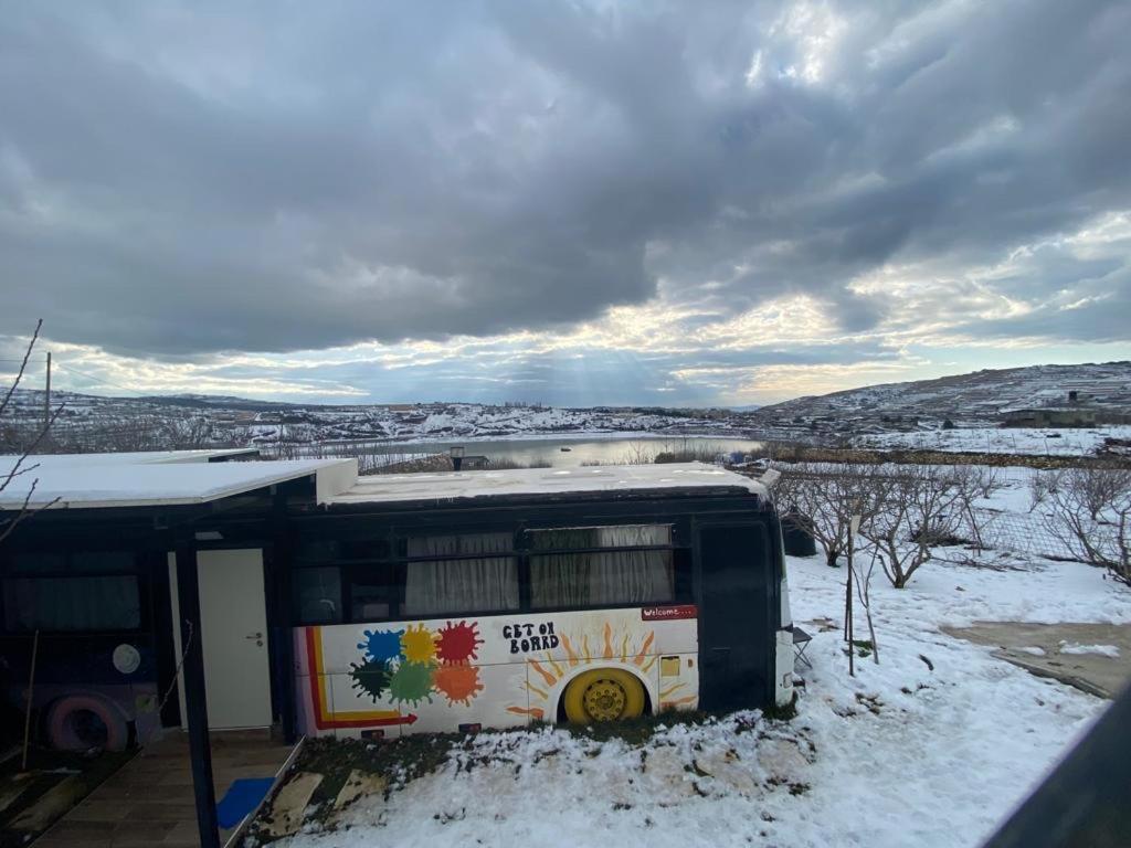 The Bus Apartamento Majdal Shams Exterior foto